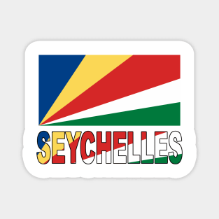 The Pride of the Seychelles - National Flag Design Magnet