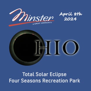 Minster Ohio April 8 2024 Eclipse 2 T-Shirt