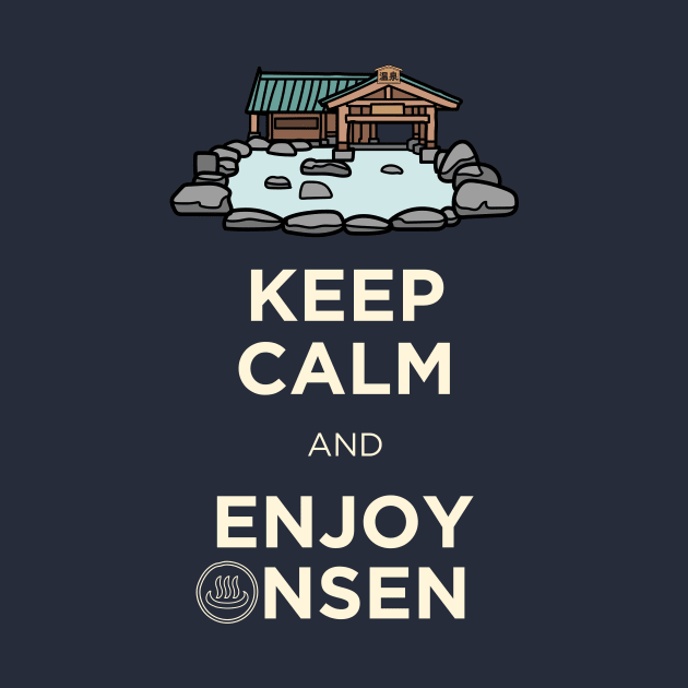 Keep Calm and Enjoy Onsen by Chasing Rabbit