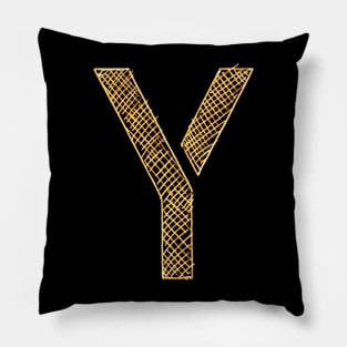 Y Letter - Hatching Pillow