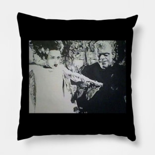 Bride of Frankenstein Pillow