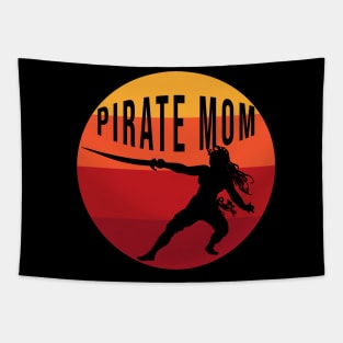 Pirate Mom Tapestry