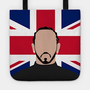 Lewis Hamilton Face Art - Flag Edition Tote