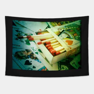 Cards and Matches Tapestry