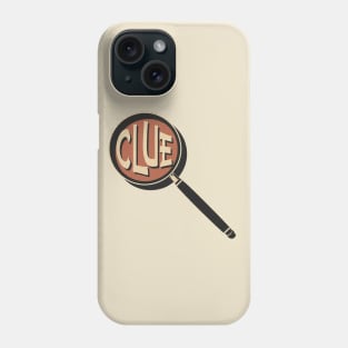 Mystery Detective Magnifying Glass Graphic Phone Case