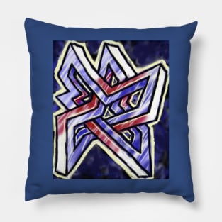 Dancing Inter-dimensional Star Steely Dancer Pillow