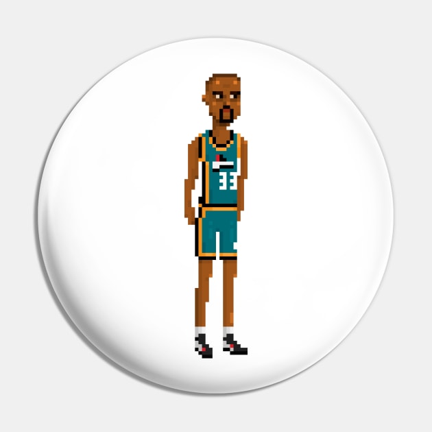 Grant Hill Pin by PixelFaces