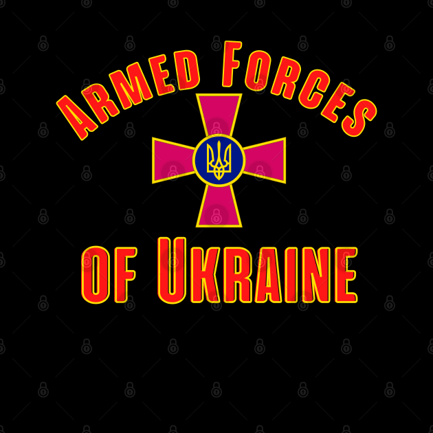 Armed Forces of Ukraine Trident Black Red Classic by FrogandFog