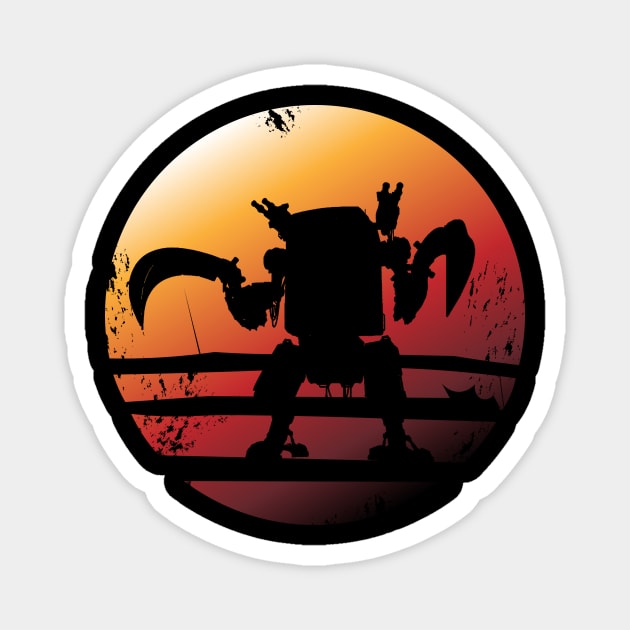 Scythe Boardgame T-shirt Red Faction Magnet by Buba Boardgames