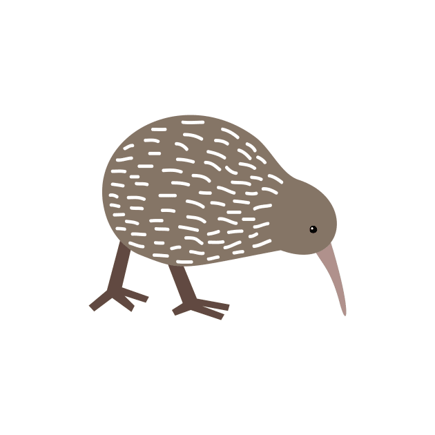 Cute Kiwi by Rebecca Tiana