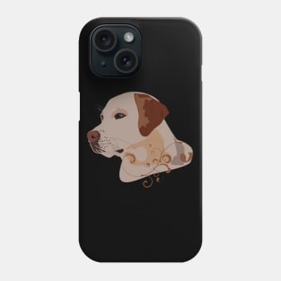 Dog Line Art Drawing Phone Case