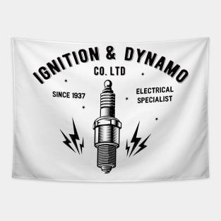 Ignition and dynamo spark plug Tapestry