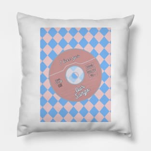 Love  Song Compact Disc Cover Pillow