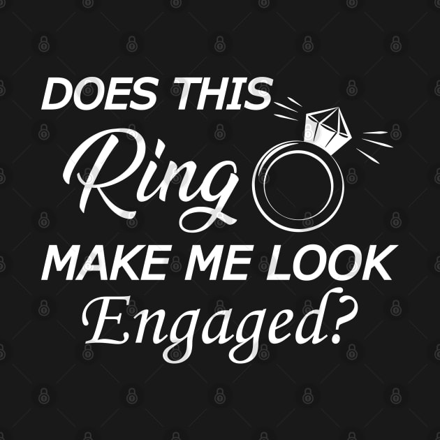 Engagement Ring - Does this ring make me look engaged? by KC Happy Shop