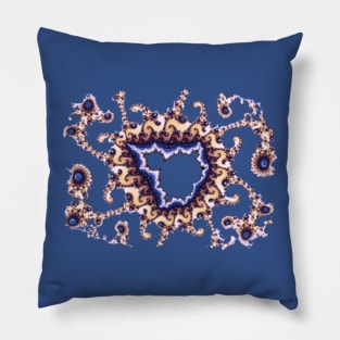 Mandelbrot Hybrid Fractal Pillow