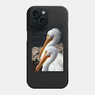 Twin Pelicans Phone Case