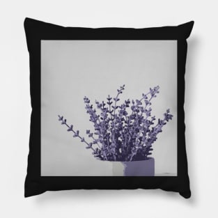 Flower lavender elegant nature violet Pillow