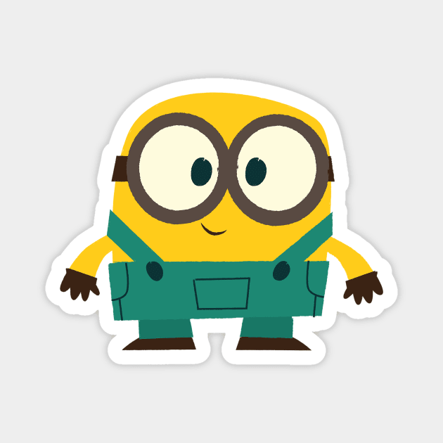 Minion Magnet by Fall Down Tree