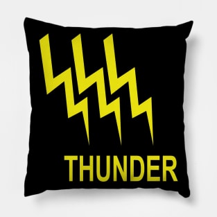 Thunder T-Shirt Pillow