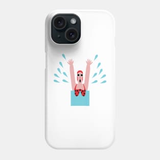 Wild water woman Phone Case