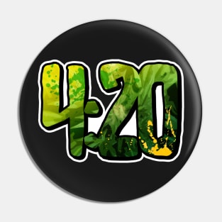 4:20 Reggae Pin