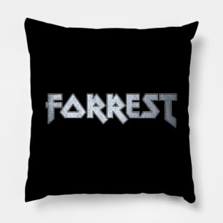 Heavy metal Forrest Pillow