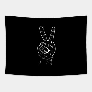 Peace sign Tapestry