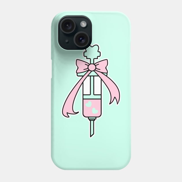 Injection of Love - Pink Phone Case by Always Rotten