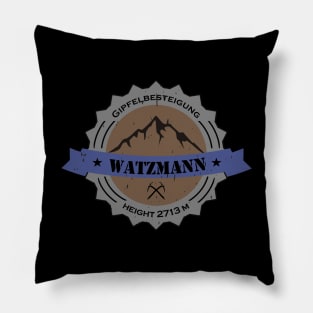 Gipfelbesteigung Watzmann Height 2713 m " Pillow