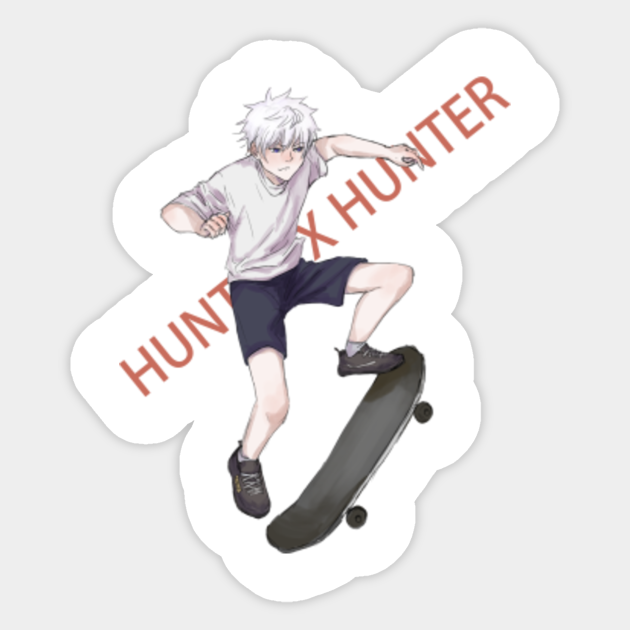 Hunter X Hunter Killua Zoldyck Hunter X Hunter Killua Zoldyck Sticker Teepublic Au