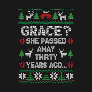 Ugly Christmas Sweater GRACE T-Shirt