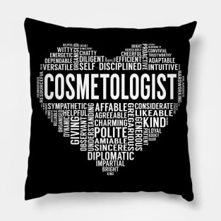 Cosmetologist Heart Pillow