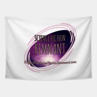 Science Fiction Remnant Oval Tapestry