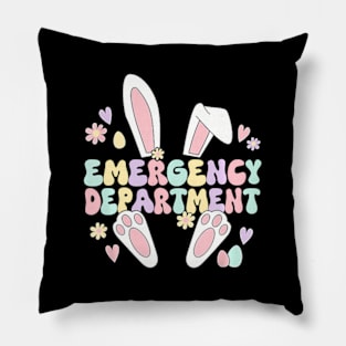 Er Easter Nurse Crew Easter Day ncy Room Nurses Bunny Pillow