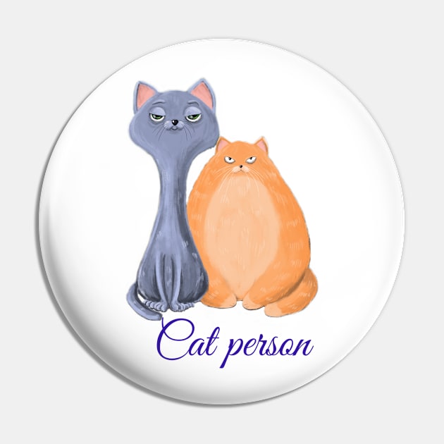 Cat person Pin by daghlashassan