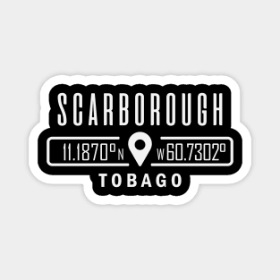 Scarborough, Tobago GPS Location Magnet