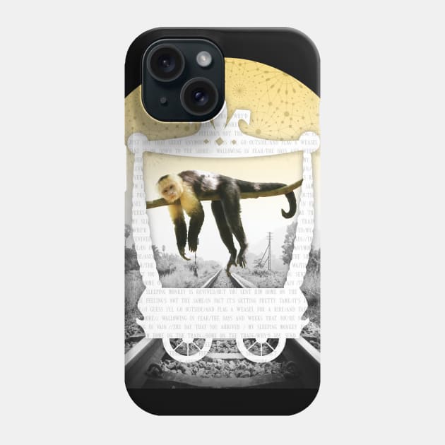 Phish Sleeping Monkey Phone Case by NeddyBetty