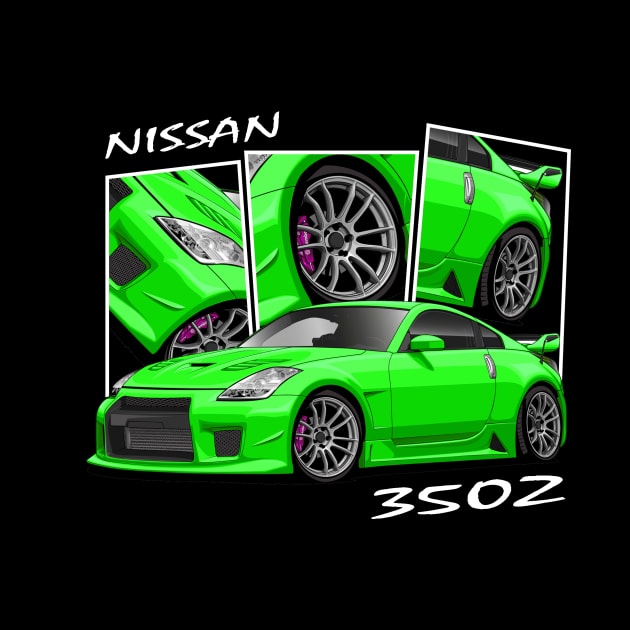 Nissan 350Z, JDM Car by T-JD