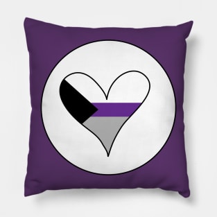 Love is Love: Demisexual Pride Pillow