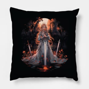 Lady of the Lake Pillow