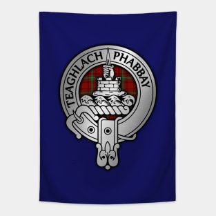 Clan Morrison Crest & Tartan Tapestry