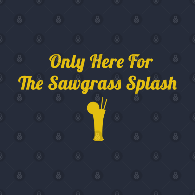 Sawgrass Splash Golf TShirt TeePublic