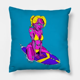 Surf Babe Pillow