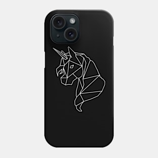 Geometric Unicorn Phone Case