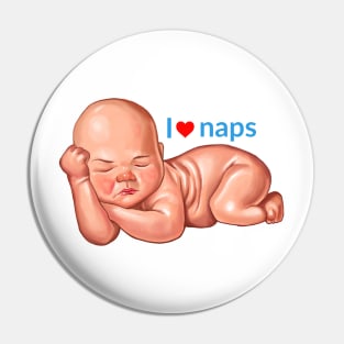 I love naps Pin