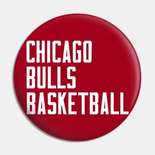 BULLS BASKETBALL Pin