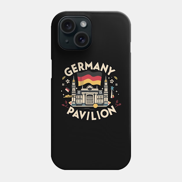 Germany Pavilion Phone Case by InspiredByTheMagic