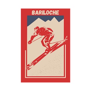 Bariloche Argentine Ski Resort Vintage T-Shirt