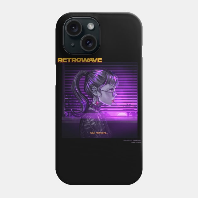 Retrowave Phone Case by DenielHast