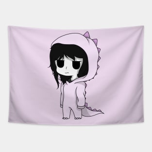 jane the killer dinosaur chibi Tapestry